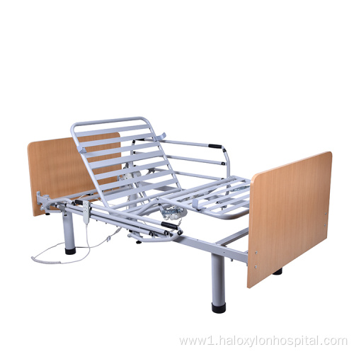 elderly foldable home care metal rotating electric bed